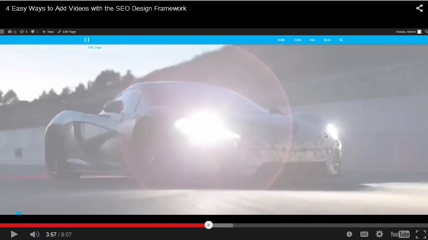 4 Easy Ways to Add Videos using the SEO Design Framework